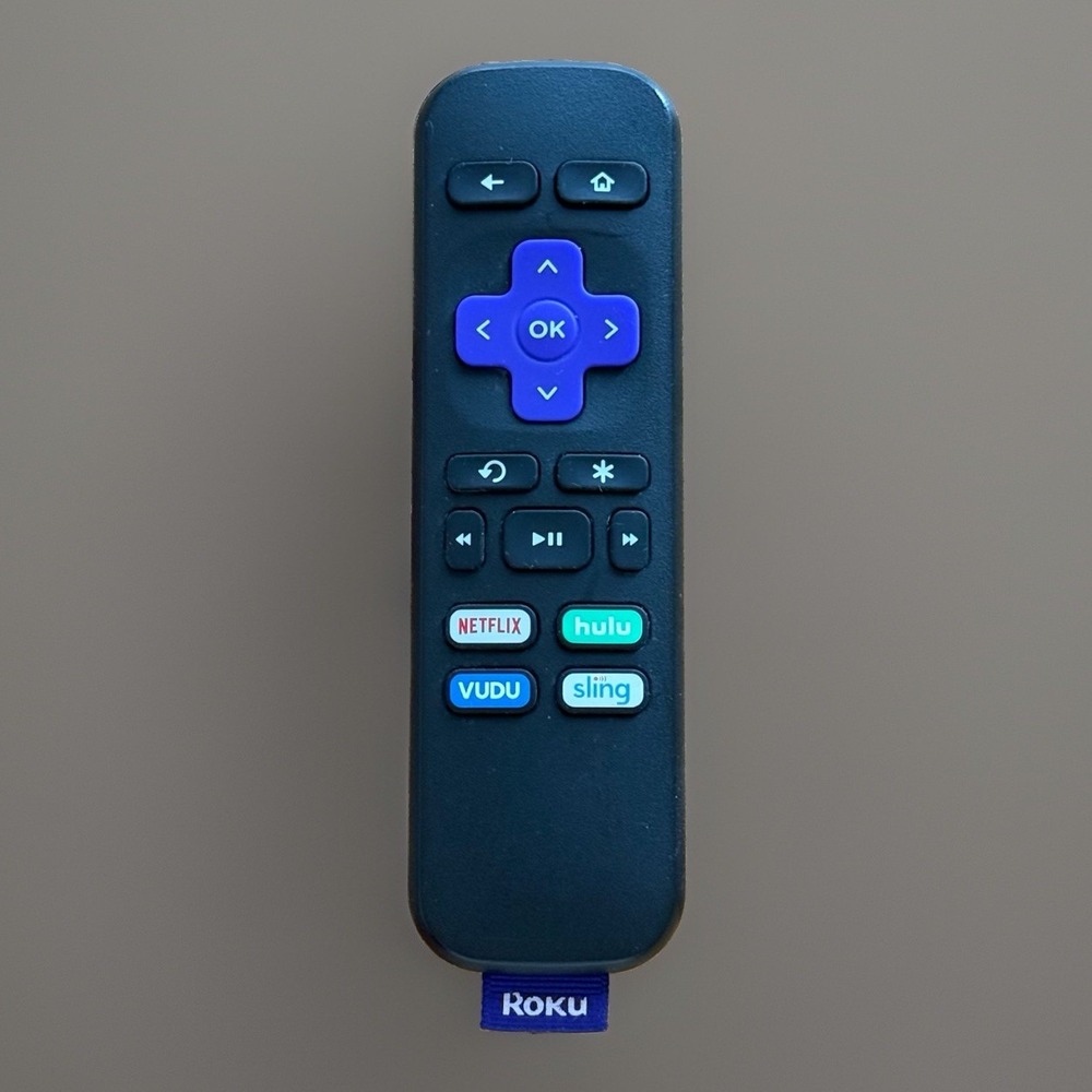 Roku OEM Original Remote Control RC-ALIR 3226000612 Netflix VUDU Sling Hulu